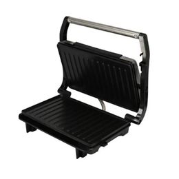 Electric Contact Grill BBQ Griddle And Panini Press Kitchen Barbecue Smokeless Baking Opens 180 Degree 240223