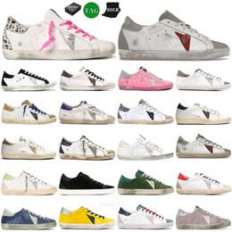 Goldenss Goosess 2024 Casual Shoes Customers Golden Super Gooseity Star Italy Brand Sneakers Super Star luxury Dirtys Sequin White Do-old Dirty Designer Sneake