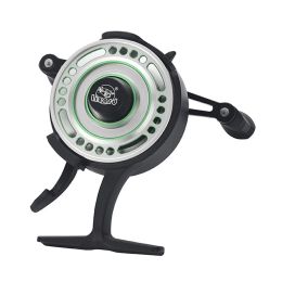 Reels Metal Wire Cup Ice Fishing Reel Raft Fishing Wheel Front Fishing Wheel Automatic Line Release Controllability for Ice Fishing