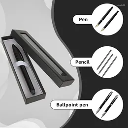 60pcs Exquisite Pencil Case Paper Visible Box Transparent Window Pen Gifts