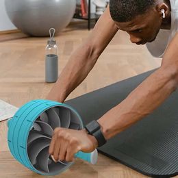 Power Roller Fitness Bluish Grey Super Load Bearing Convenient Storage PP and PET Materials Anti Slip and Wear Resistant 240227