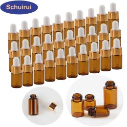 Bottles 20/30/50Pcs 1ml 2ml 3ml 5ml Mini Dropper Bottles for Essential Oil Aromatherapy Bottles With Cap Cosmetic Empty Containers