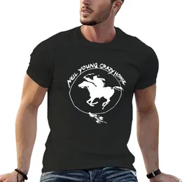 Men's Polos Ride A Horse Young T-shirt Summer Tops Clothes T Shirts