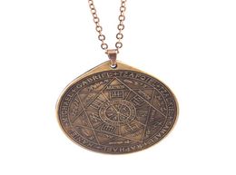 The Seal of the Seven Archangels by Asterion seal solomon kabbalah amulet pendant viking retro necklace1094321
