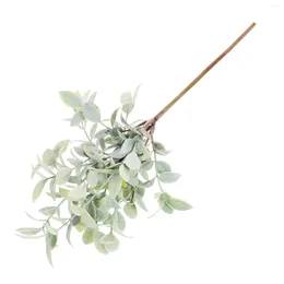 Decorative Flowers Artificial Leaves Simulation Plant Fake Stem Party Decor Nordic