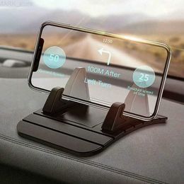 Car Holder Anti-slip Car Silicone Holder Mat Pad Dashboard Stand Mount For Phone GPS Bracket For iPhone Samsung Xiaomi Huawei UniversalL2402