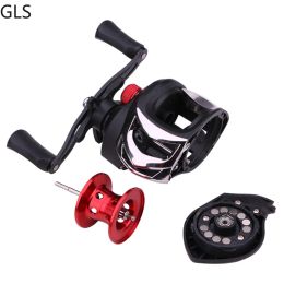 Reels 2023 NEW 17+1BB High Quality Metal Spool Baitcasting Reel Magnetic Brake System Left/Right fishing reel spinning reel