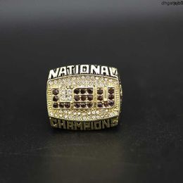 Designer Commemorative Ring Band Rings 2003 Louisiana University League Ncaa Lsu Championship Ring 3xb3