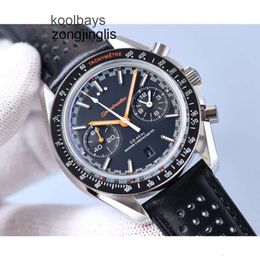 Luxury Speedmaster Sport Womens men Designer watches omig moonswatch Back transparent Watch high quality chronograph montre luxe with box EHNG