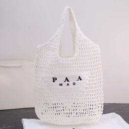 Tote Bag Luxury beach bag Shopping Bag Designer Bag High quality Fashion Woven bag Summer Straw bag apricot Outdoor Travel Large handbag high quality bag tote