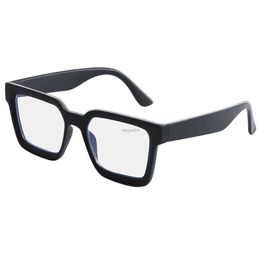 Eyeglass Frame Fashion Square Full Frame Flat Glasses For Men And Women Anti-fatigue Computer Anti-blue Light Glasses