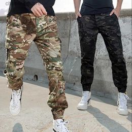 Men's Pants Mege Brand Tactical Jogger Pants US army Camouflage Cargo Pants Streetwear Men Work Trousers Wear Resistant Urban Spring Autumn T240227