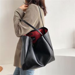 Shoulder Bags Soft Women Handbag Fashion Leather Bag Large Shopper Capacity Female Tote High Quality Ladies242O