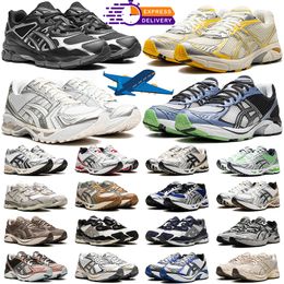 Gel Kayano 14 men women running shoes GEL NYC Graphite Oyster Grey GT 2160 Cream Solar Power Oatmeal Pure Silver 1090 White Orange Outdoor mens trainer sneakers