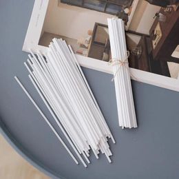 Decorative Flowers Replacement 50pcs Rattan Refill Sticks DIY Oil Fragrance Diffuser Home Decoration Fibre