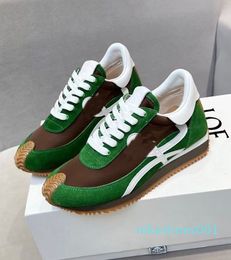 2024 Shoes Nylon Suede Lace-up Sneaker Suede & Calfskin Leather Elegant Discount Comfort Sports