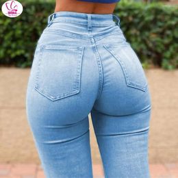 Women's Jeans SUSOLA Sexy Skinny Women High-waisted Butt-lifting Long Retro Trend Street Leggings Stretch Oversized S-6XL