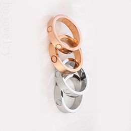 Plated gold ring narrow screwdrive ring letter punk unique circluar elegance texture couple retro shine mens carving love rings Jewlery Designer for Women ZB010 F23