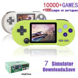 Players SF2000 3 Inch IPS Screen Video Game Console Mini Portable Handheld Game Player Builtin 11000 Retro TV Games Player AV Output