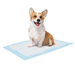 Kennels & Pens Dog And Puppy Training Pads Disposable Pee Tra Absorbent Leak-Proof Pet Underpads Dry Quickly Pad For Cats Rabbits Or D Dhwo4