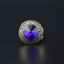 Kyxo Designer Commemorative Ring Rings 1963 Los Angeles Dodge World Baseball Championship Ring Purple Design 27pt Sgm9