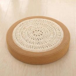 Pillow Floor Hand-woven Eco-friendly Seat Padded Sitting Mat For Room No Odor Skin-friendly Straw