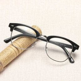Eyeglass Frame Men Retro Anti Blue Light Computer Glasses Reading And Gaming Glasses 2023