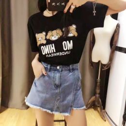 2024 Men Women Fashion T Shirt Famous Brands Designers Men Clothing Pure Cotton Tees Short Sleeve Womens Casual Hip Hop Streetwear Tshirts 743