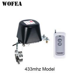 Detector WIFI 433mhz Electric Valve Arm Manipulator Shut Off Valve for Alarm Gas Water Pipeline Security Device Assortment DN15 DN20