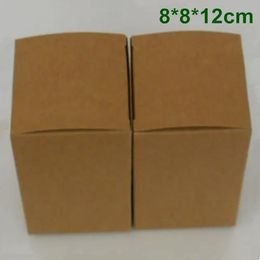 wholesale Kraft Paper Wedding Favour Gift Packaging Box for Jewellery Ornaments Perfume Essential Oil Cosmetic Bottle Candy Tea DIY Soap ZZ