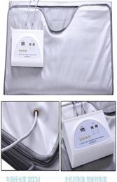 New model 2 Zone FIR Sauna FAR INFRARED BODY SLIMMING SAUNA BLANKET Heating Therapy Slim Bag SPA Body Detox Machine307u2371639