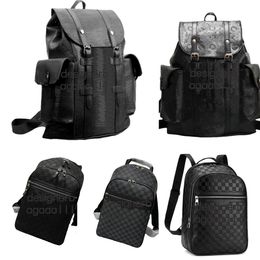 High Quality Designer Backpack Luxury Designer Backpack Womens and men Travel backpack Fashion classic printed coated canvas parquet leather backpack Hiking bag