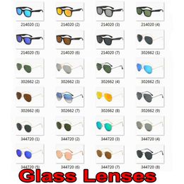 Glass Lenses Designer Sunglasses Mens Brand Sunglasses for Women Mens Sunglass Unisex Fishing Tourist Driving Casual Glasses Sun Shades Glasses With Box Top Styles