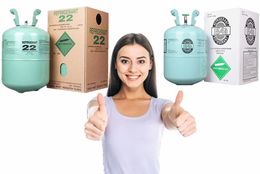 Refrigerators & Freezers Freon Steel Cylinder Packaging R410A R22 R134A R404A 30Lb Tank Refrigerant For Air Conditioners Drop Delivery Home Garden Hom Dh2Kk