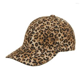 Ball Caps Baseball Cap Hat Men With Leopard Printed Adjustable Punk Hip Hop For Sun Pr