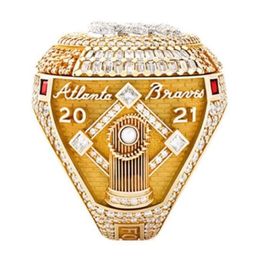 Whole 2022 Atlanta championship ring fans' commemorative gifts to wear on the stadium299p