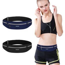 Bags Marathon Running Bag Pockets Sports Waist Bag Women Men Mobile Phone Case Holder Fitness Outdoor Waist Pack Belts Waterproof Bag