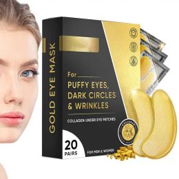 Massager Deluxe Under Eye Gel Patch Under Eye Gel Gold Pads For Swollen Eye Reducing Dark Circles Eye Bags Refresh Your Eyes