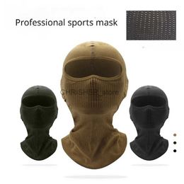 Tactical Hood New Full Face Scarf Ski Cycling Full Face Cover Camouflage Balaclava Winter Neck Head Warmer Tactical Airsoft Cap Helmet LinerL2403