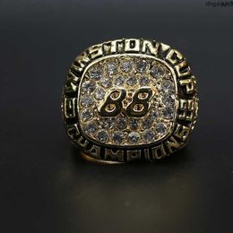 Baes Designer Commemorative Ring Band Rings 1999 Winston Cup Racing Champion Ring Fans Souveni