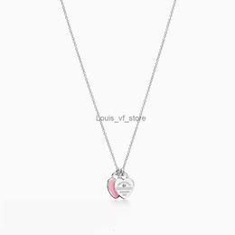 Pendant Necklaces Designer Double Heart Gold/sier/rose Gold Necklace Jewellery for Women Birthday Christmas H2422710