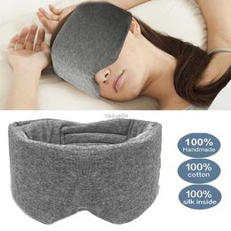 Sleep Masks Travel Eyepatch Sleeping Eye Mask Cotton Silk Sleep Mask Blindfold Eye Cover Eye Patch Women Men Soft Portable Blindfold