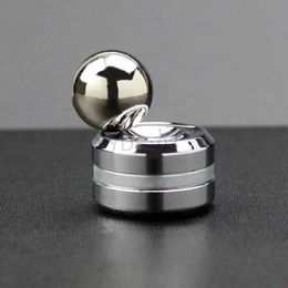 Finger Toys New Fidget Spinner Adult Antistress Magnetic Metal Spiner Ball Stress Reliever Artificial Satellite Hand Toy yq240227