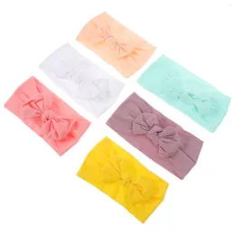 Bandanas Baby Headband Cute Bow Hair Accessories For Girls Stretchy Infant Headbands Kids Toddler