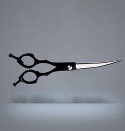 Hair Scissors 65 Inch Left And Right 440C Japanese Stainless Steel Grooming Curved Blade Dog3867275