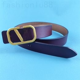 Luxury designer belt womens leather belts adjustable outdoor portable 2.5cm classical cintura vintage metal pin buckle belt for woman designer YD016 C4