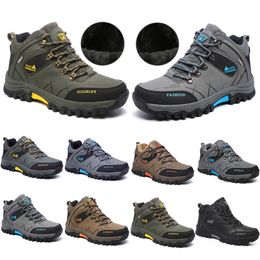 GAI men women casual shoes orange black yellow red green Camel Lime Green Khaki mens trainers sports sneakers six