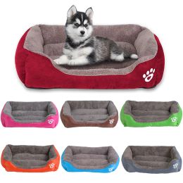 Pens Hot Sale 6 Sizes Pet Dog Bed Warming Dog House Soft Material Nest Dog Baskets Fall And Winter Warm Kennel For Cat Puppy Quality