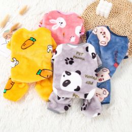 Rompers Puppy Jumpsuit Winter Autumn Fashion Cartoon Sweater Pet Cute Desinger Pajamas Small Dog Pullover Chihuahua Poodle Pomeranian