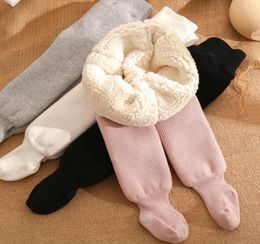 Leggings Tights Baby Girls Winter Warm Thick Velvet Pantyhose Stockings Thermal Pants For Born Infant Toddler 636 Months4186961